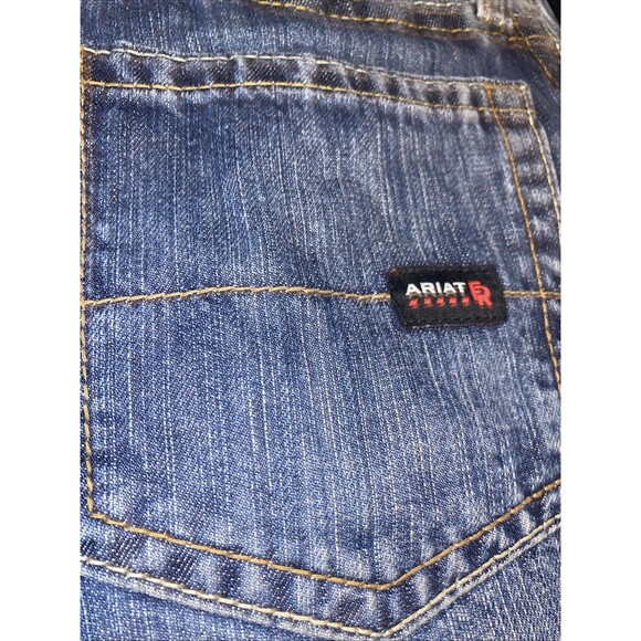 Ariat FR Jeans Mens 36x30 Measured M4Boot Low Rise - Picture 3 of 9